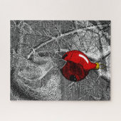 Eichhörnchen im Weihnachtsbaum 520-teiliges Puzzle (Horizontal)