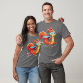 Eichhörnchen in Aktion T-Shirt (Unisex)