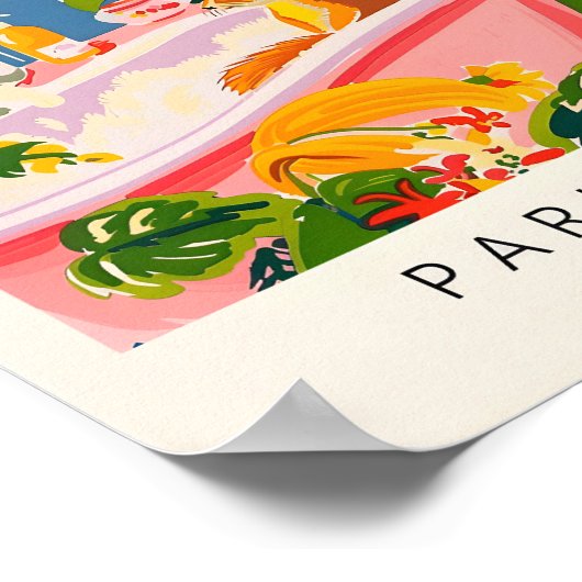 Eichhörnchen in der Badewanne Funny Poster, Badezi Poster (Ecke)