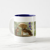 Eichhörnchen in der Tasse der Pilze (Vorderseite Links)