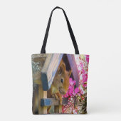 Eichhörnchen in einem Geburtshaus Tasche (Rückseite)