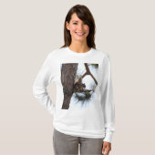 Eichhörnchen in einem Kiefernbaum T-Shirt (Vorne ganz)