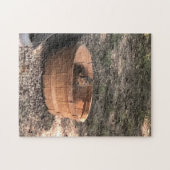 Eichhörnchen in einem Korb Puzzle (Horizontal)