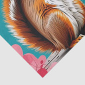 Eichhörnchen in Liebe Seidenpapier (Detail)