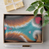 Eichhörnchen in Liebe Seidenpapier (Geschenk)
