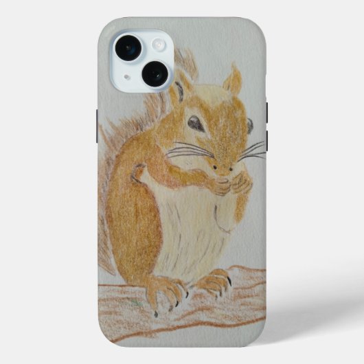 Eichhörnchen IPhone 15 Plus Cover (Rückseite)