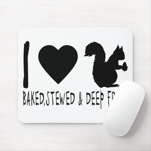 EICHHÖRNCHEN-JAGD MOUSEPAD (Mit Mouse)
