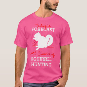 Eichhörnchen-Jagd Murmeltier Gewehr Jäger Gewehr J T-Shirt