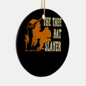 Eichhörnchen Jäger der Baumrat-Slayer Retro-Eichhö Keramik Ornament (Rechts)