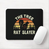 Eichhörnchen Jäger der Baumrat-Slayer Retro-Eichhö Mousepad (Mit Mouse)
