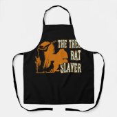Eichhörnchen Jäger der Baumrat-Slayer Retro-Eichhö Schürze (Vorderseite)