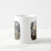 Eichhörnchen-Jam - lustige Rockband Kaffeetasse (Mittel)