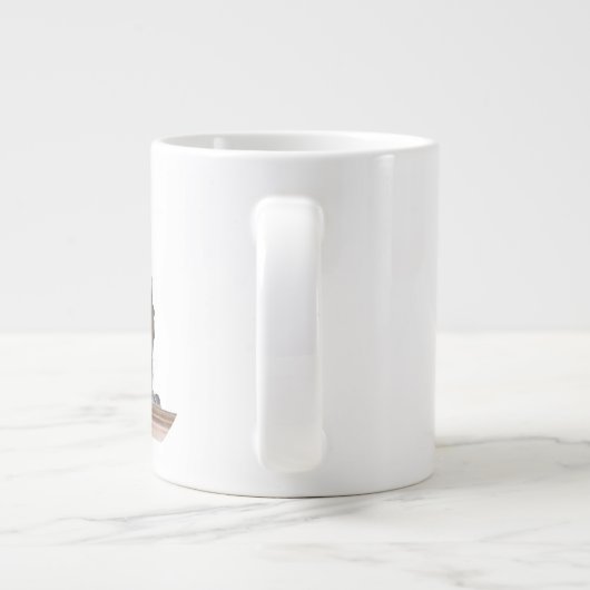 Eichhörnchen Jumbo-Tasse (Rückseite)