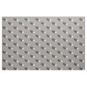 Eichhörnchen-Kaffee-Liebhaber Stoff (Fat Quarter (45,7 x 55,9 cm))