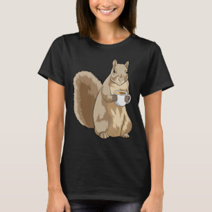 Eichhörnchen-Kaffeebecher 1 T-Shirt