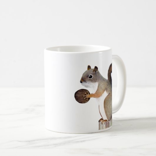 Eichhörnchen Kaffeetasse (VorderseiteRechts)