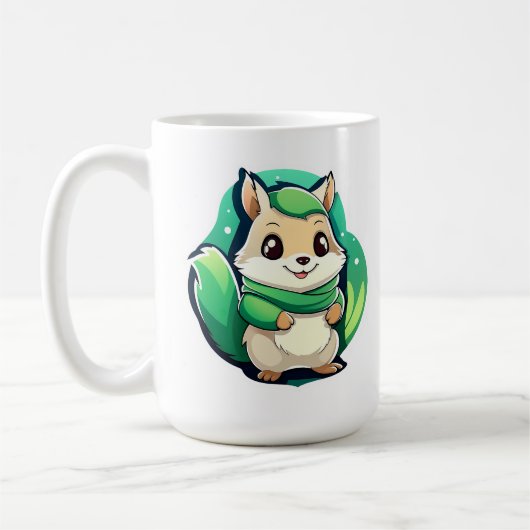 Eichhörnchen Kaffeetasse (Links)