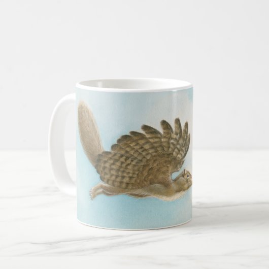 Eichhörnchen Kaffeetasse (Vorderseite Links)