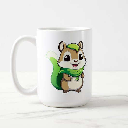 Eichhörnchen Kaffeetasse (Links)