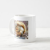 Eichhörnchen Kaffeetasse (Vorderseite Links)