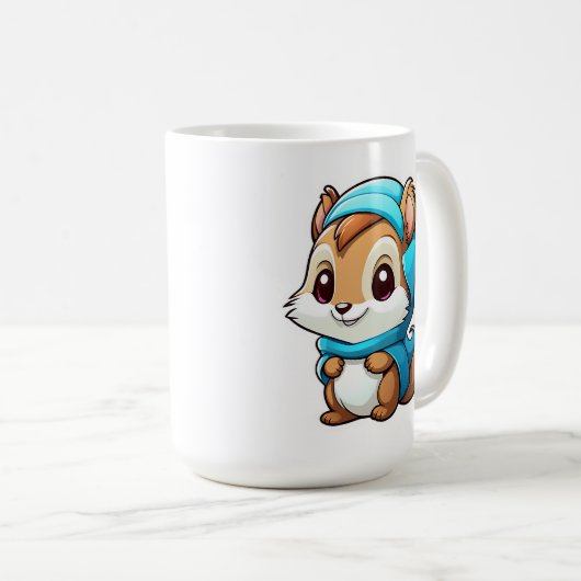 Eichhörnchen Kaffeetasse (VorderseiteRechts)