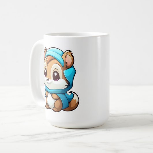 Eichhörnchen Kaffeetasse (Vorderseite Links)