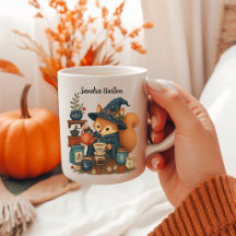Eichhörnchen Kaffeezubereitung