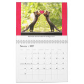 Eichhörnchen-Kalender der Inspirationswand Kalender (Feb 2027)