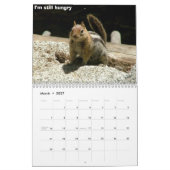 Eichhörnchen-Kalender Kalender (Mär 2027)