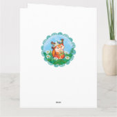 Eichhörnchen Karte (Rückseite)