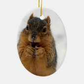 Eichhörnchen Keramik Ornament (Hinten)