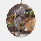 Eichhörnchen Keramik Ornament (Links)