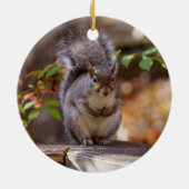 Eichhörnchen Keramik Ornament (Hinten)