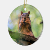Eichhörnchen Keramik Ornament (Links)