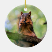 Eichhörnchen Keramik Ornament (Hinten)