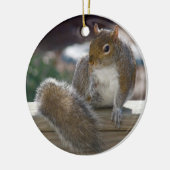 Eichhörnchen Keramik Ornament (Links)