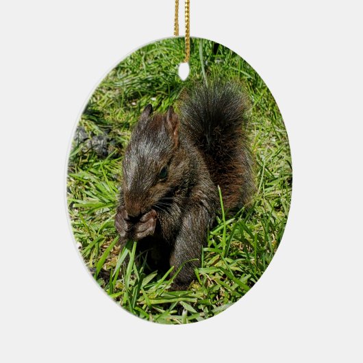 Eichhörnchen Keramik Ornament (Rechts)