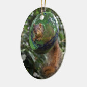 Eichhörnchen Keramik Ornament (Links)