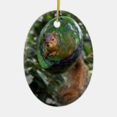 Eichhörnchen Keramik Ornament (Vorne)