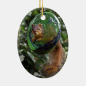 Eichhörnchen Keramik Ornament (Hinten)