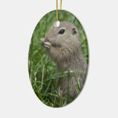 Eichhörnchen Keramik Ornament (Links)