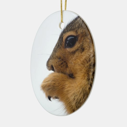 Eichhörnchen Keramik Ornament (Links)