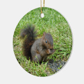 Eichhörnchen Keramik Ornament (Links)