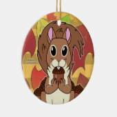 Eichhörnchen - keramik ornament (Rechts)