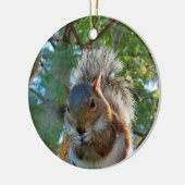Eichhörnchen Keramik Ornament (Links)