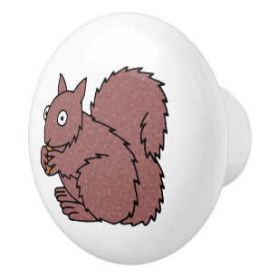 Eichhörnchen Keramikknauf