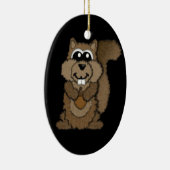 Eichhörnchen Keramikornament (Rechts)