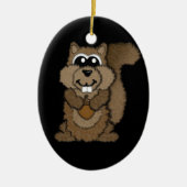 Eichhörnchen Keramikornament (Vorne)