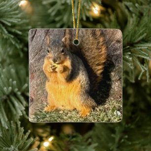 Eichhörnchen Keramikornament