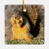 Eichhörnchen Keramikornament (Vorderseite)